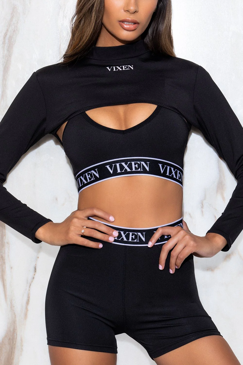 Vixen Cropped L/S Tee - Image 6